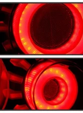 Xtune LED Light Tube Style Tail Lights With Black Smoked Lens Infiniti G37 | Q60 Coupe 2008-2015                                     - ALT-JH-IG37-2D-LBLED-BSM - Image 9