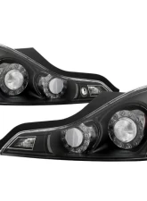 Xtune OEM Style Tail Lights With Black Lens Infiniti G37 Coupe | Q60 2008-2015                                     - ALT-JH-IG3708-OE-BK - Image 10