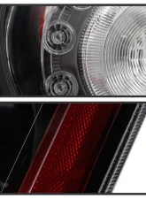 Xtune OEM Style Tail Lights With Black Lens Infiniti G37 Coupe | Q60 2008-2015                                     - ALT-JH-IG3708-OE-BK - Image 5