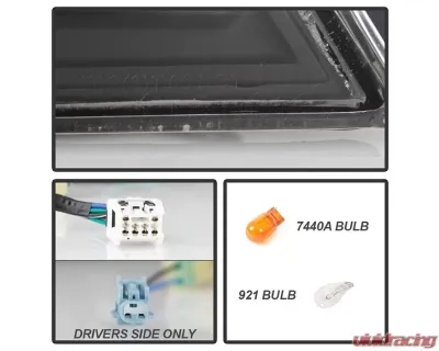 Xtune OEM Style Tail Lights With Black Lens Infiniti G37 Coupe | Q60 2008-2015 - ALT-JH-IG3708-OE-BK