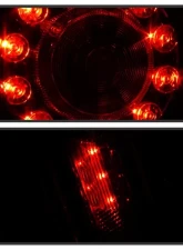 Xtune OEM Style Tail Lights With Black Lens Infiniti G37 Coupe | Q60 2008-2015                                     - ALT-JH-IG3708-OE-BK - Image 9