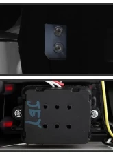 Xtune LED Tail Lights With Black Lens Jeep Grand Cherokee 1999-2004                                     - ALT-JH-JGC99-LED-BK - Image 5