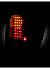 Xtune LED Tail Lights With Black Lens Jeep Grand Cherokee 1999-2004                                     - ALT-JH-JGC99-LED-BK - Image 7