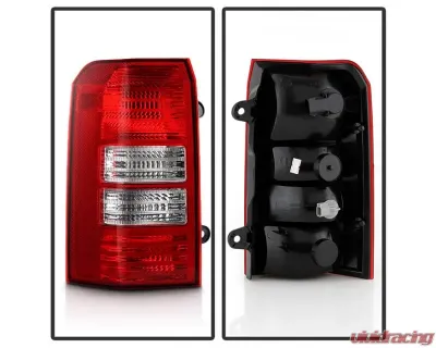 Xtune OEM Left Driver Side Tail Lights Jeep Patriot 2008-2013 - ALT-JH-JPA08-OE-L