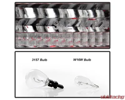 Xtune OEM Left Driver Side Tail Lights Jeep Patriot 2008-2013 - ALT-JH-JPA08-OE-L