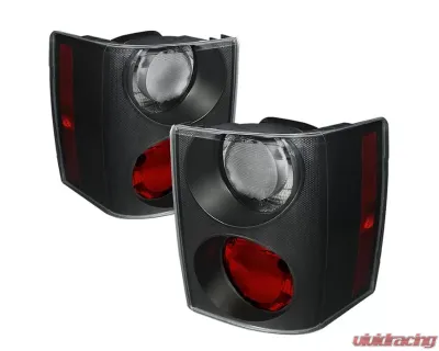 Xtune Euro Style Tail Lights With Red Clear Lens Land Rover Range Rover 2006-2009 - ALT-JH-LRRR06-RC