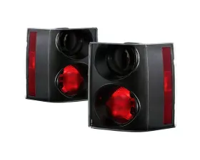 Xtune Euro Style Tail Lights With Red Smoked Lens Land Rover Range Rover 2006-2009