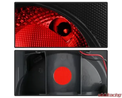 Xtune Euro Style Tail Lights With Red Smoked Lens Land Rover Range Rover 2006-2009 - ALT-JH-LRRR06-RS