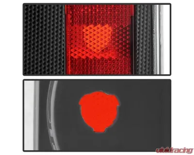 Xtune Euro Style Tail Lights With Red Smoked Lens Land Rover Range Rover 2006-2009 - ALT-JH-LRRR06-RS