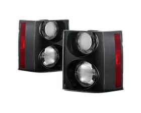 Xtune Euro Style Tail Lights With Clear Lens Land Rover Range Rover 2006-2009