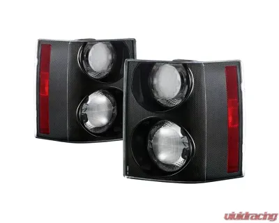 Xtune Euro Style Tail Lights With Clear Lens Land Rover Range Rover 2006-2009 - ALT-JH-LRRRS06-CL