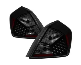 Xtune LED Tail Lights With Black Smoked Lens Nissan Altima 2007-2012