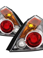 Xtune OE Style Tail Lights With Chrome Lens Nissan Altima Sedan & Hybrid 2007-2012                                     - ALT-JH-NA07-4D-OE-C - Image 5