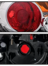 Xtune OE Style Tail Lights With Chrome Lens Nissan Altima Sedan & Hybrid 2007-2012                                     - ALT-JH-NA07-4D-OE-C - Image 3