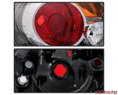 Xtune OE Style Tail Lights With Chrome Lens Nissan Altima Sedan & Hybrid 2007-2012 - ALT-JH-NA07-4D-OE-C