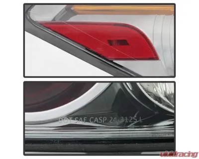 Xtune OEM Left Driver Side Tail Lights Nissan Altima 2007-2012 - ALT-JH-NA07-4D-OE-L