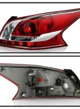 Xtune OE Style Tail Lights Set Nissan Altima 2013-2015                                     - ALT-JH-NA13-4D-OE-C - Image 2