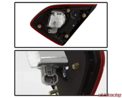 Xtune OEM Inner Left Driver Side Tail Light Nissan Altima 2016-2018 - ALT-JH-NA16-4D-OE-IL