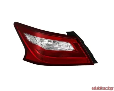 Xtune OEM Outer Left Driver Side Tail Light Nissan Altima 2016-2018 - ALT-JH-NA16-4D-OE-OL