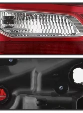Xtune OEM Outer Left Driver Side Tail Light Nissan Altima 2016-2018                                     - ALT-JH-NA16-4D-OE-OL - Image 3