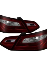 Xtune OE Tail Lights With Red Smoked Lens Nissan Altima 2016-2018                                     - ALT-JH-NA16-4D-RSM - Image 8