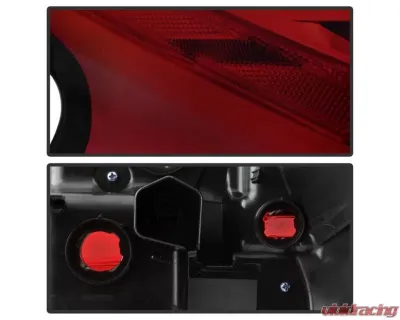 Xtune OE Tail Lights With Red Smoked Lens Nissan Altima 2016-2018 - ALT-JH-NA16-4D-RSM