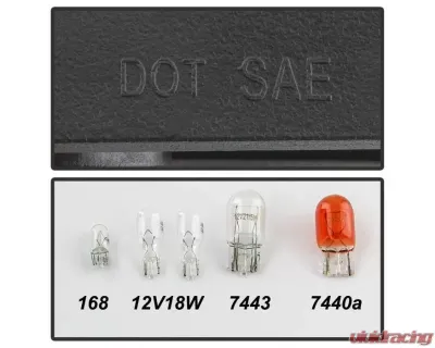 Xtune OE Tail Lights With Red Smoked Lens Nissan Altima 2016-2018 - ALT-JH-NA16-4D-RSM