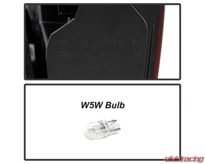 Xtune OE Inner Left Halogen Trunk Piece Tail Light Nissan Altima 2019-2020 - ALT-JH-NA19-4D-OE-IL