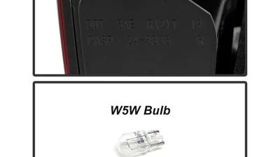 Xtune OE Inner Right Halogen Trunk Piece Tail Light Nissan Altima 2019-2020                                     - ALT-JH-NA19-4D-OE-IR - Image 5