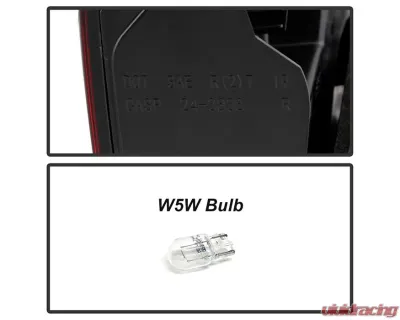 Xtune OE Inner Right Halogen Trunk Piece Tail Light Nissan Altima 2019-2020 - ALT-JH-NA19-4D-OE-IR