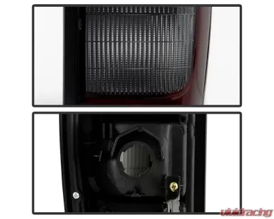 Xtune OEM Style Tail Lights With Red Smoked Lens Nissan Frontier 2000-2004 - ALT-JH-NF00-OE-RSM