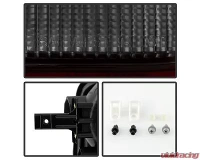 Xtune OEM Style Tail Lights With Red Smoked Lens Nissan Frontier 2000-2004 - ALT-JH-NF00-OE-RSM