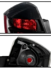 Xtune OEM Left Driver Side Tail Lights Nissan Sentra 2.5L 2007-2009                                     - ALT-JH-NS07-OE-BK-L - Image 3