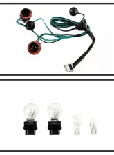 Xtune OEM Left Driver Side Tail Lights Nissan Sentra 2.5L 2007-2009                                     - ALT-JH-NS07-OE-BK-L - Image 6