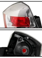 Xtune OEM Left Driver Side Tail Lights Nissan Sentra 2.0L 2007-2009                                     - ALT-JH-NS07-OE-RC-L - Image 3