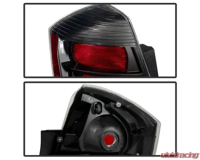 Xtune OEM Left Driver Side Tail Lights Nissan Sentra SR | SE-R | Spec-V 2010-2012 - ALT-JH-NS10-OE-BK-L