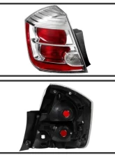Xtune OEM Left Driver Side Tail Lights Nissan Sentra L4 2.0L 2010-2012                                     - ALT-JH-NS10-OE-RC-L - Image 2