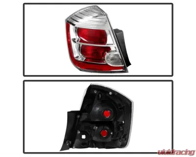 Xtune OEM Left Driver Side Tail Lights Nissan Sentra L4 2.0L 2010-2012 - ALT-JH-NS10-OE-RC-L