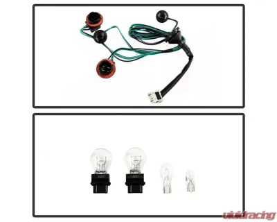 Xtune OEM Left Driver Side Tail Lights Nissan Sentra L4 2.0L 2010-2012 - ALT-JH-NS10-OE-RC-L