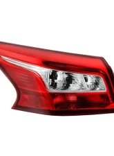 Xtune OE Outer Left Driver Side Tail Lights Nissan Sentra 2016-2018                                     - ALT-JH-NS16-OE-OL - Image 9