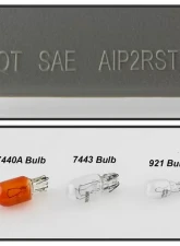Xtune OE Outer Left Driver Side Tail Lights Nissan Sentra 2016-2018                                     - ALT-JH-NS16-OE-OL - Image 5
