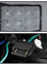 Xtune Light Bar Style LED Tail Lights With Black Lens Nissan Titan 2016-2020                                     - ALT-JH-NT16-LBLED-BK - Image 3