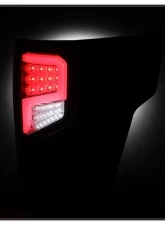 Xtune Light Bar Style LED Tail Lights With Black Lens Nissan Titan 2016-2020                                     - ALT-JH-NT16-LBLED-BK - Image 6