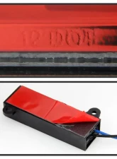 Xtune Light Bar Style LED Tail Lights With Red Clear Lens Subaru Impreza WRX | WRX STI 2015-2021                                     - ALT-JH-SIWRX15-LBLED-RC - Image 5