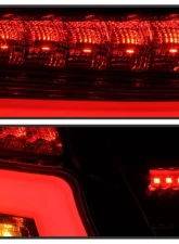 Xtune Light Bar Style LED Tail Lights With Red Clear Lens Subaru Impreza WRX | WRX STI 2015-2021                                     - ALT-JH-SIWRX15-LBLED-RC - Image 7