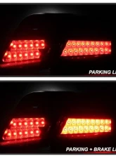 Xtune LED Tail Lights With Black Lens Toyota Camry 2007-2009                                     - ALT-JH-TCAM07-LED-BK - Image 9