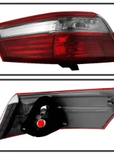 Xtune OEM Left Outer Driver Side Tail Lights Toyota Camry 2007-2009                                     - ALT-JH-TCAM07-OE-L - Image 2