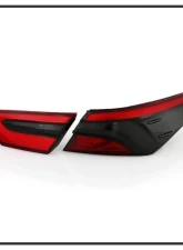 Xtune 4pcs OE Tail Lights With Red Smoke Lens Toyota Camry 2018-2019                                     - ALT-JH-TCAM18-4PC-OE-RS - Image 5