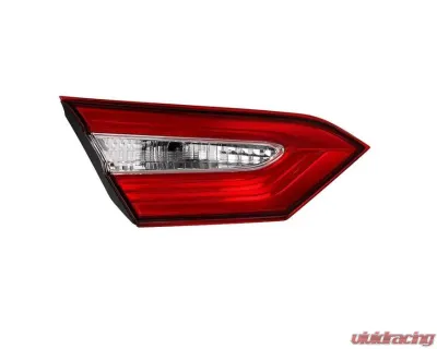 Xtune Inner Left Driver Side OE Tail Lights With Chrome/Red Lens Toyota Camry 2018-2019 - ALT-JH-TCAM18LE-OE-IL