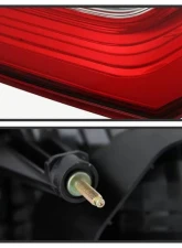 Xtune Inner Left Driver Side OE Tail Lights With Chrome/Red Lens Toyota Camry 2018-2019                                     - ALT-JH-TCAM18LE-OE-IL - Image 4